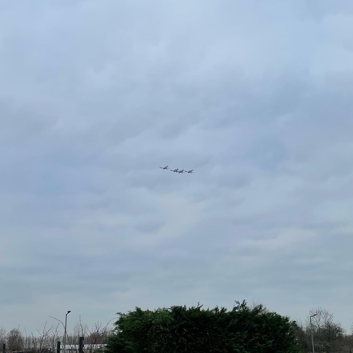 Line Astern Victor Romeo Formation